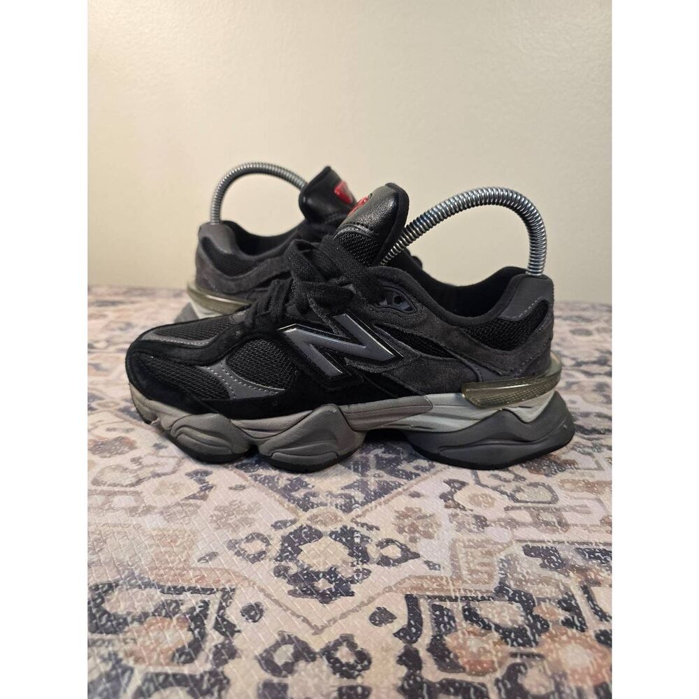 New Balance 9060 Black Castlerock Grey Suede  U9060BLK Women’s Size 5.5